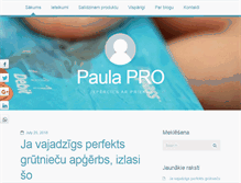 Tablet Screenshot of paulapro.lv